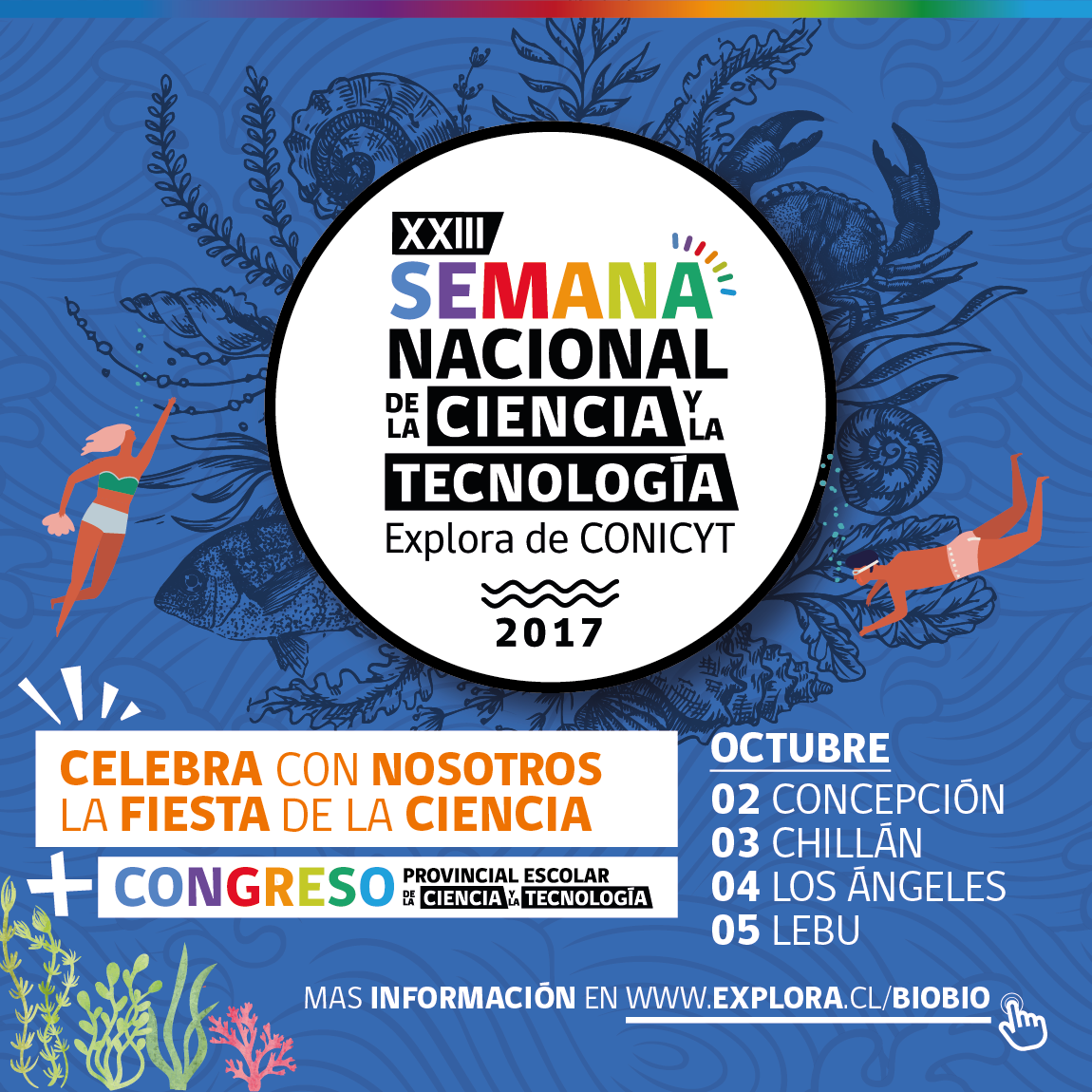 ¡Prepárate para la XXIII Semana Nacional de la Ciencia y la Tecnología! Biobío ¡Prepárate para la XXIII Semana Nacional de la Ciencia y la Tecnología! Biobío
